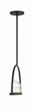 Crystorama Crystorama Abbott 8 Light Black Linear Chandelier