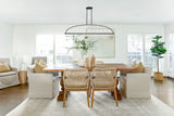 Crystorama Crystorama Abbott 11 Light Black Linear Chandelier