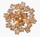 Crystorama Crystorama Addis 4 Light Aged Brass Chandelier