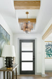Crystorama Crystorama Addis 4 Light Aged Brass Chandelier