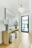 Crystorama Crystorama Addis 4 Light Aged Brass Chandelier