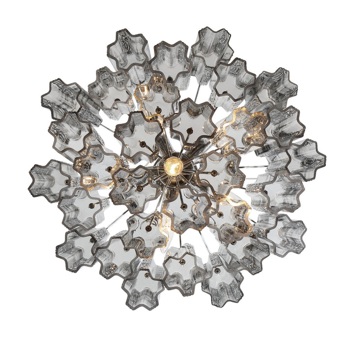 Crystorama Crystorama Addis 6 Light Polished Chrome Chandelier