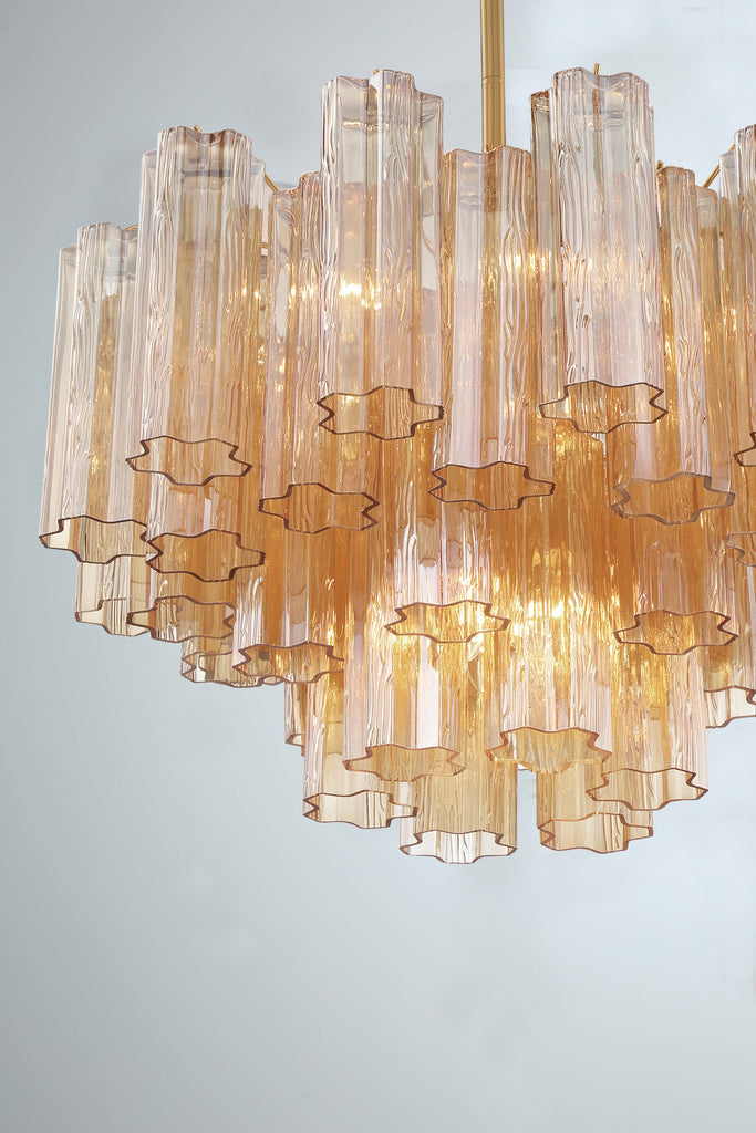Crystorama Crystorama Addis 9 Light Aged Brass Chandelier