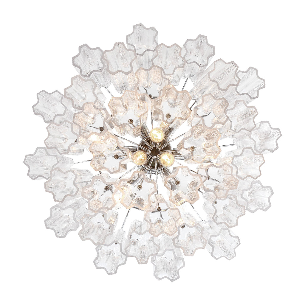 Crystorama Crystorama Addis 9 Light Polished Chrome Chandelier