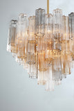 Crystorama Crystorama Addis 12 Light Aged Brass Chandelier