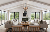 Crystorama Crystorama Addis 12 Light Polished Chrome Chandelier