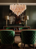 Crystorama Crystorama Addis 16 Light Aged Brass Chandelier