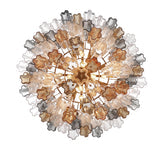 Crystorama Crystorama Addis 16 Light Aged Brass Chandelier