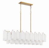 Crystorama Crystorama Addis 14 Light Aged Brass Chandelier