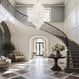 Crystorama Crystorama Addis 20 Light Polished Chrome Chandelier
