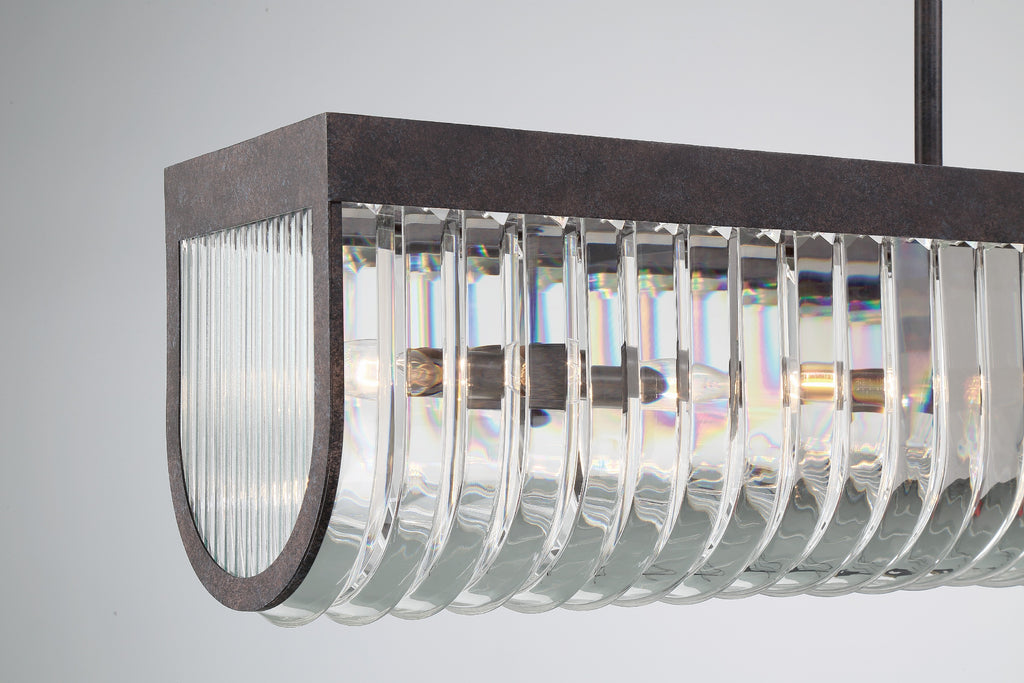 Crystorama Crystorama Alister 6 Light Charcoal Bronze Chandelier