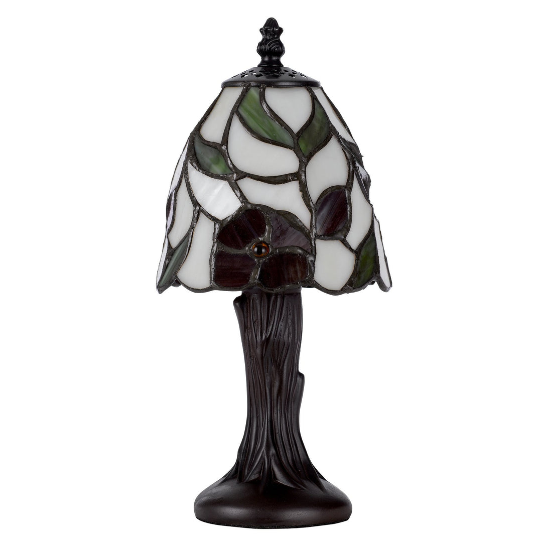 40W METAL/RESIN TIFFANY ACCENT LAMP WITH INLINE SWITCH Cal Lighting