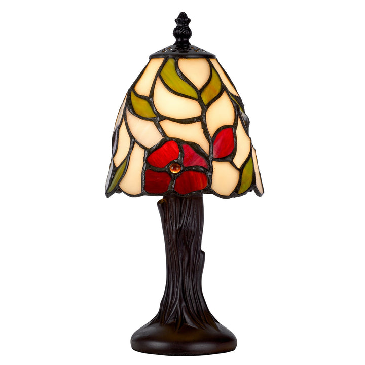 40W METAL/RESIN TIFFANY ACCENT LAMP WITH INLINE SWITCH Cal Lighting