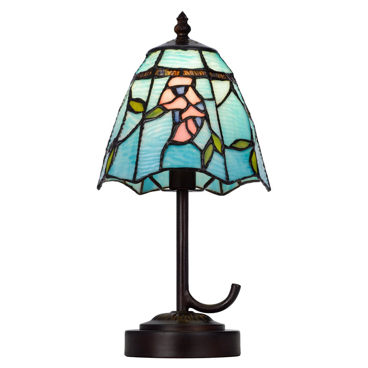 40W METAL/RESIN TIFFANY ACCENT LAMP WITH INLINE SWITCH Cal Lighting