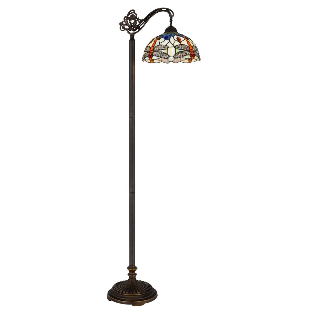 60W COLEBRIDGE DOWNBRIDGE TIFFANY FLOOR LAMP Cal Lighting