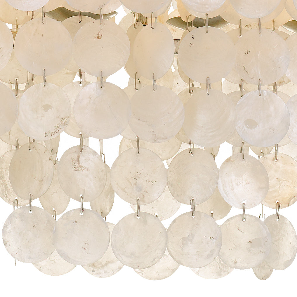 Crystorama Crystorama Brielle 6 Light Antique Silver Linear Chandelier