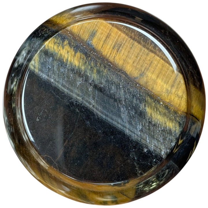 Magnifique® Classic Door Set with Blue Tiger Eye Knobs (Several Finishes Available)