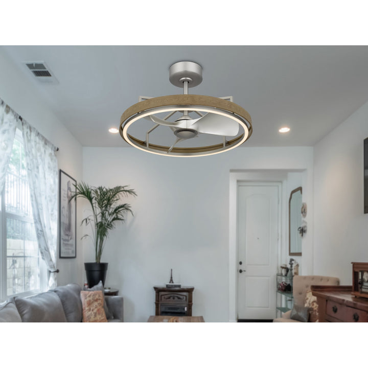 Ultra Quiet 6 Speed Dimmable Arroyo Ceiling Fan Cal Lighting