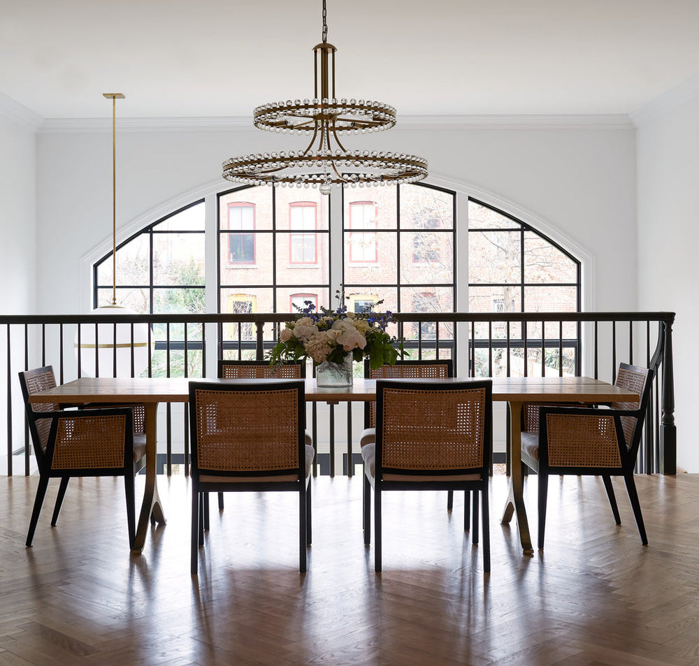 Crystorama Crystorama Clover 24 Light Aged Brass Two-tier Chandelier
