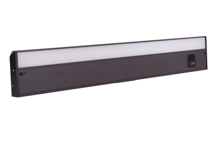 Antique Hardware 24" Under Cabinet LED Light Bar in Bronze (3-in-1 Adjustable Color Temperature) Under Cabinet Lighting