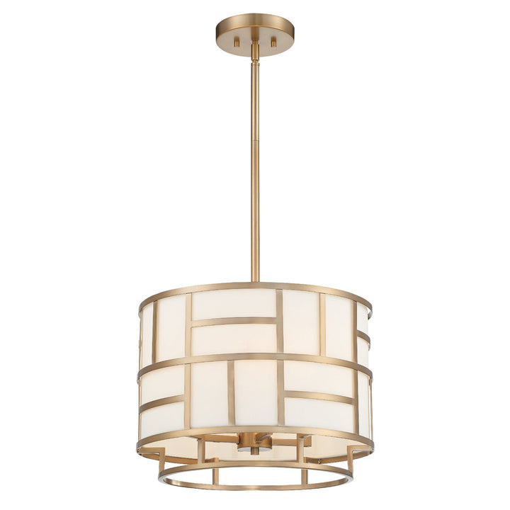 Crystorama Crystorama Libby Langdon Danielson 4 Light Vibrant Gold Mini Chandelier