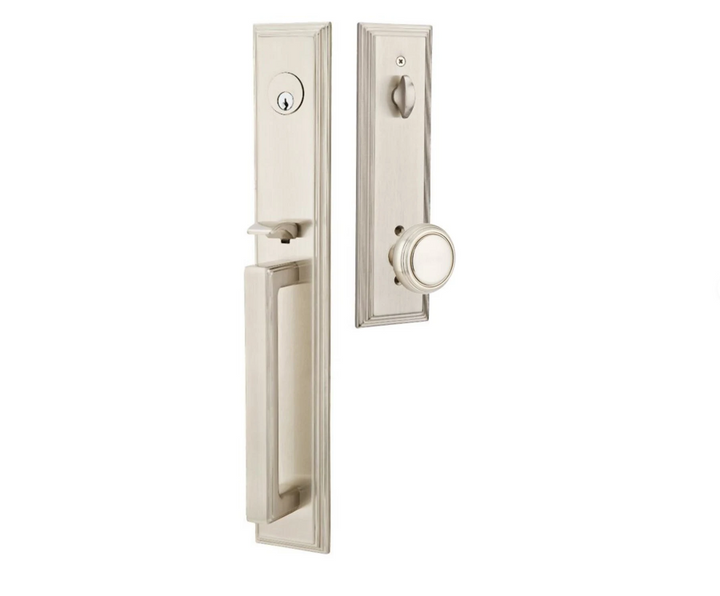 Solid Brass Melrose Style Entryway Set (Several Finishes Available)