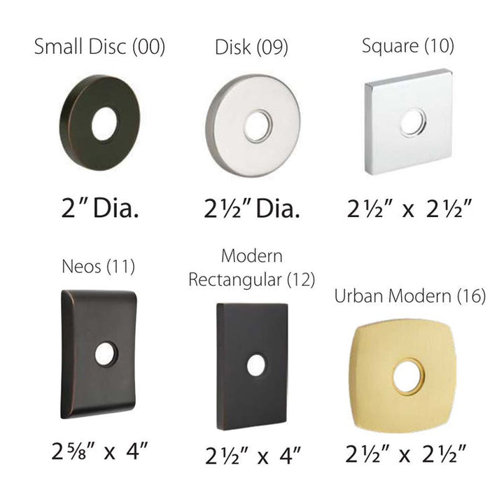 Modern Brass Paper Holder Bar Style (Several Finishes Available) EMTEK