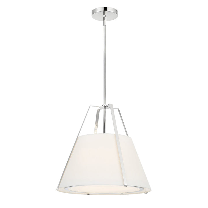 Crystorama Crystorama Fulton 3 Light Polished Nickel Chandelier
