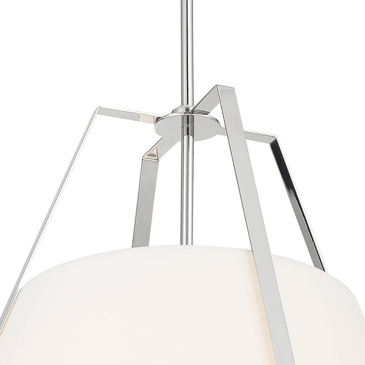 Crystorama Crystorama Fulton 3 Light Polished Nickel Chandelier