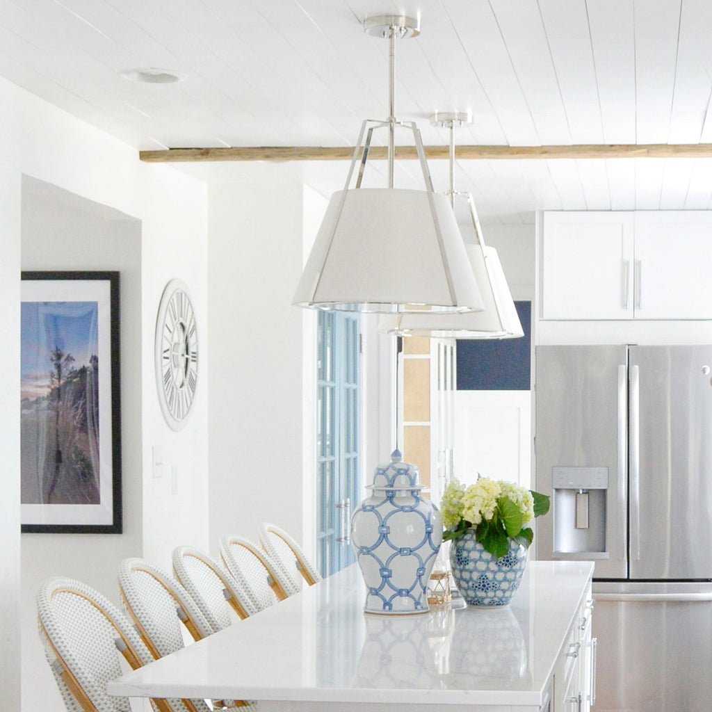Crystorama Crystorama Fulton 3 Light Polished Nickel Chandelier