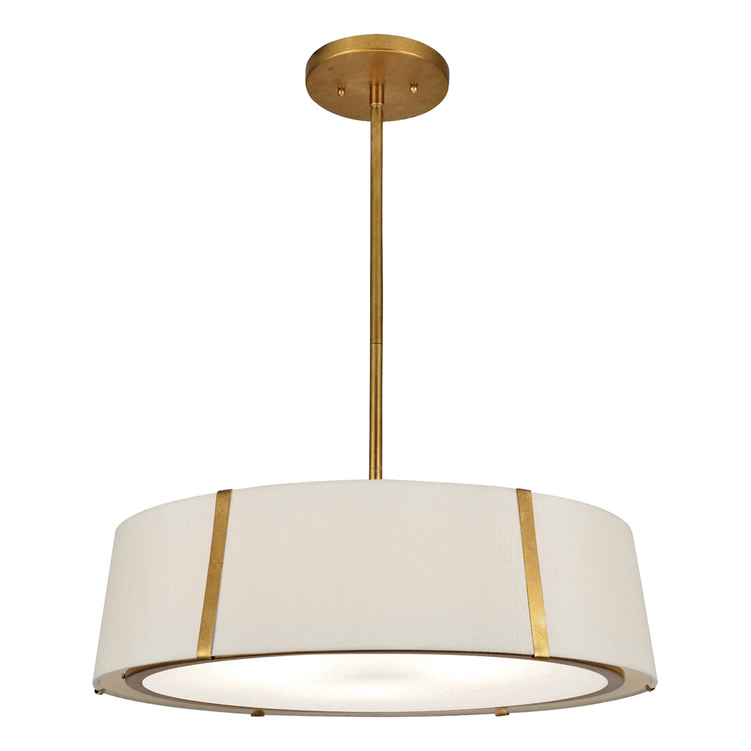Crystorama Crystorama Fulton 6 Light Antique Gold Chandelier