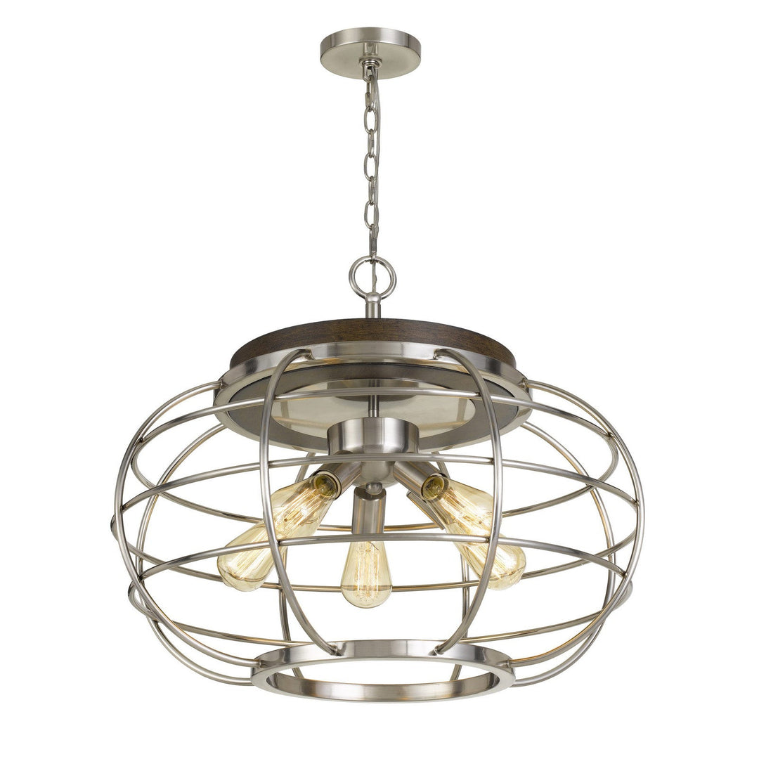 LIBERTY METAL CHANDELIER (EDISON BULBS NOT INCLUDED) Cal Lighting