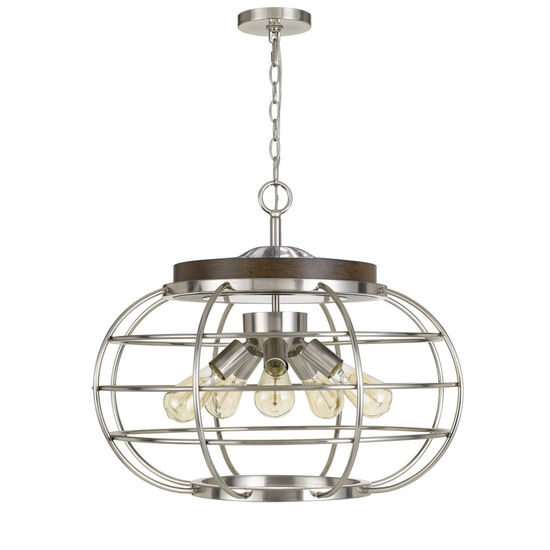 LIBERTY METAL CHANDELIER (EDISON BULBS NOT INCLUDED) Cal Lighting