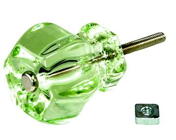 COPPER MOUNTAIN HARDWARE Authentic Depression Glass Cabinet or Furniture Knobs - Several Colors