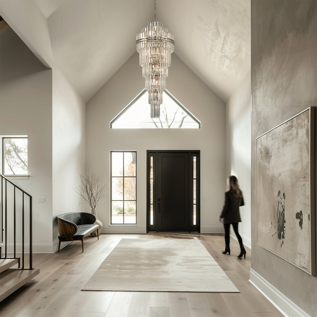Crystorama Crystorama Hayes 31 Light Polished Nickel Chandelier