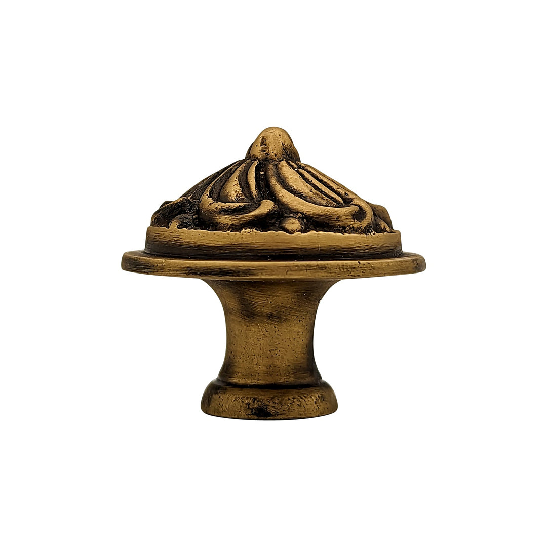 COPPER MOUNTAIN HARDWARE Solid Brass Baroque / Rococo Cabinet & Furniture Knob