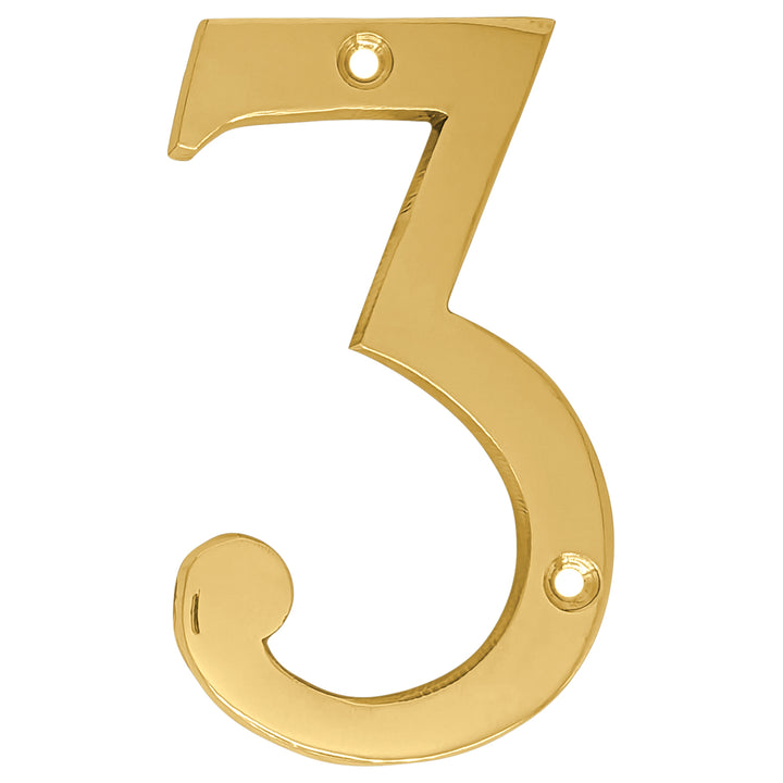 6 Inch Tall House Number 3