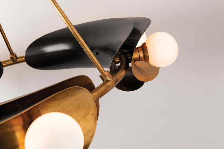 Hopper Chandelier Corbett Lighting