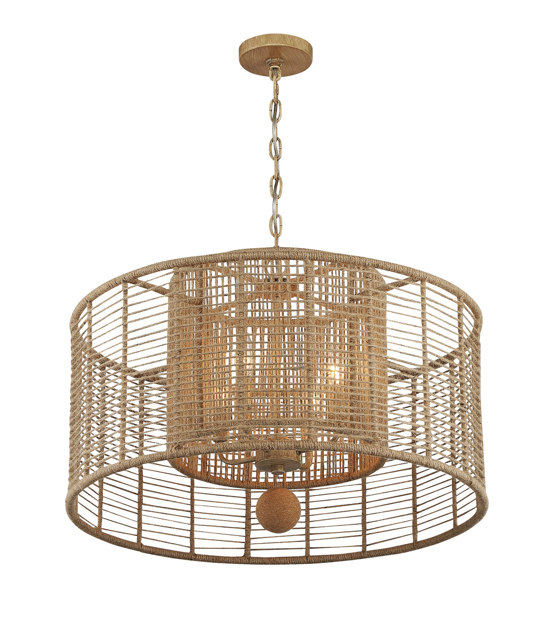 Crystorama Crystorama Jayna 4 Light Burnished Silver Chandelier