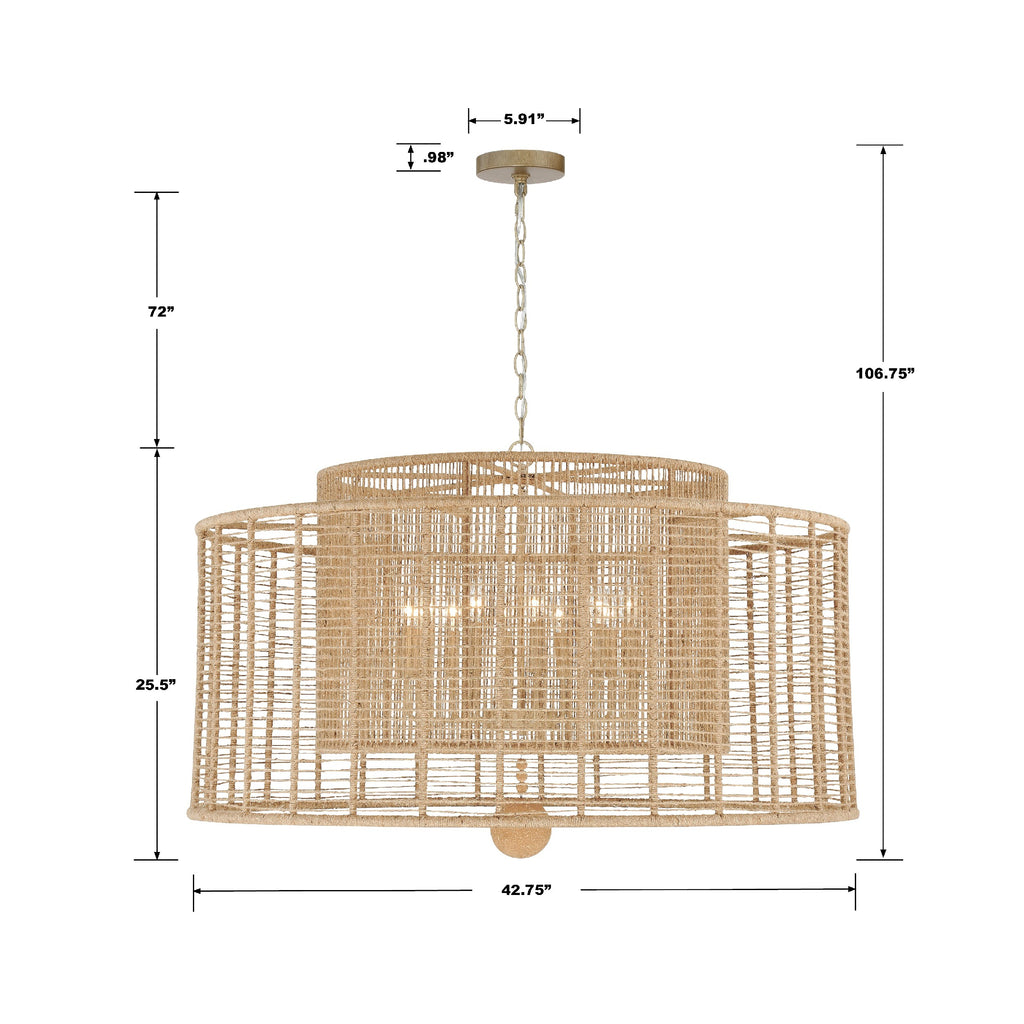 Crystorama Crystorama Jayna 12 Light Burnished Silver Chandelier