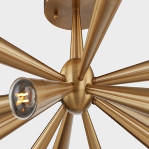 Keanu Semi Flush Troy Lighting