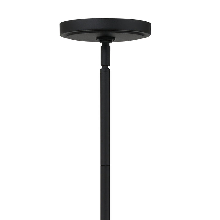 Crystorama Crystorama Keenan 4 Light Black Forged Chandelier