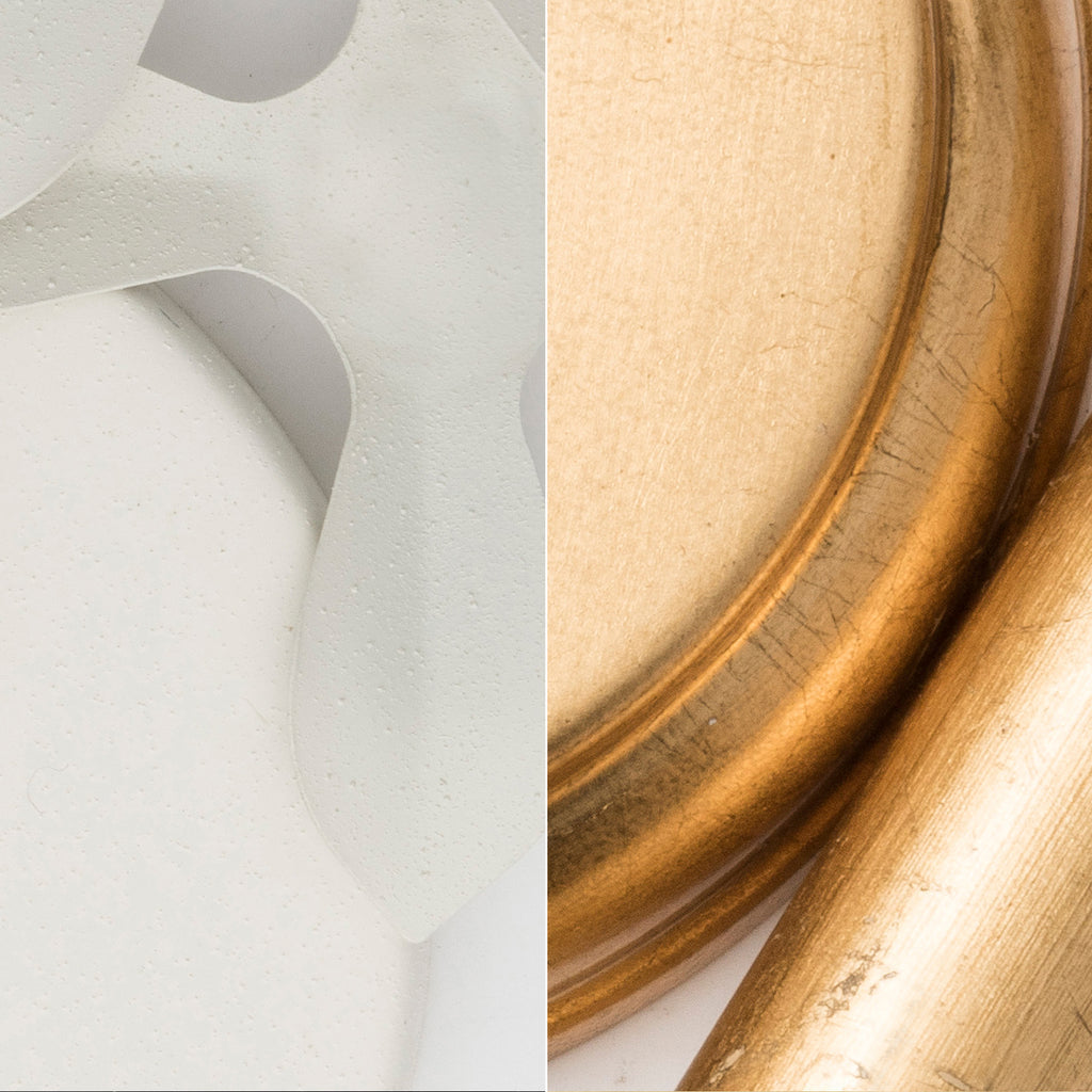 Crystorama Crystorama Luna 8 Light Matte White + Antique Gold Chandelier