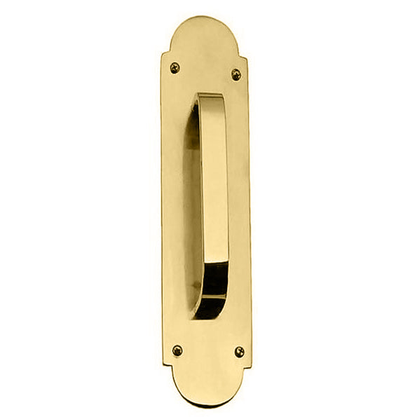 COPPER MOUNTAIN HARDWARE 12 Inch Traditional Door Pull & Plate in Several Finishes
