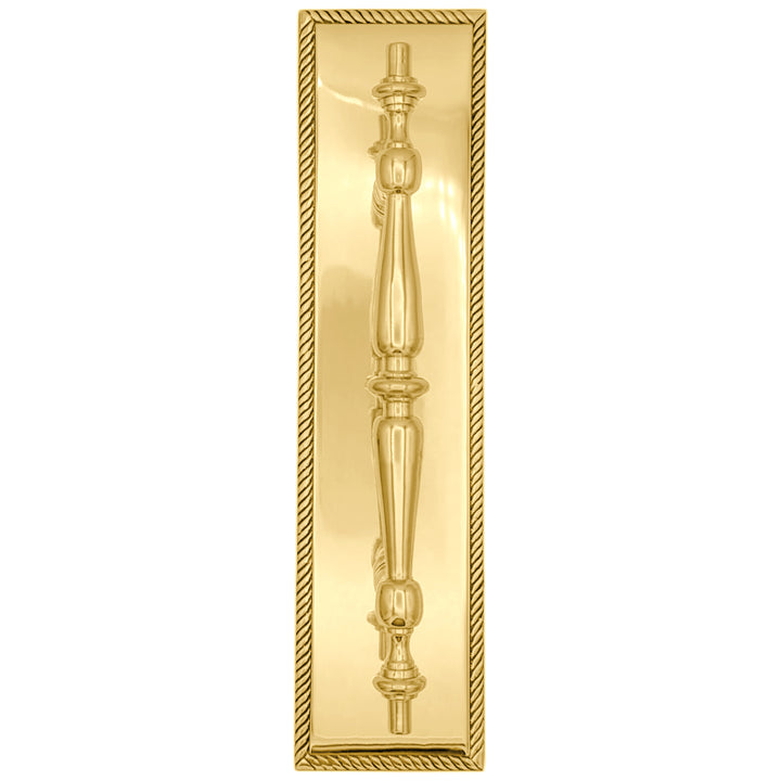 11 1/2 Inch Georgian Roped Style Door Pull (Several Finishes Available)