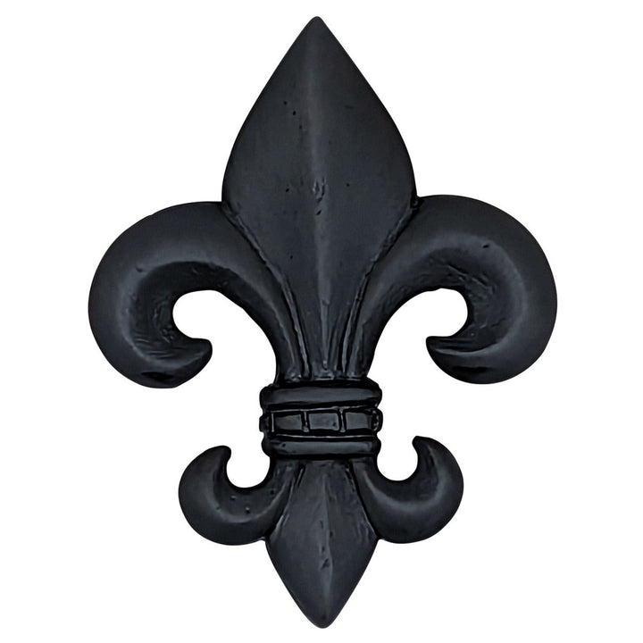 COPPER MOUNTAIN HARDWARE Large Oversized Antique Fleur de Lis Cabinet & Furniture Knob