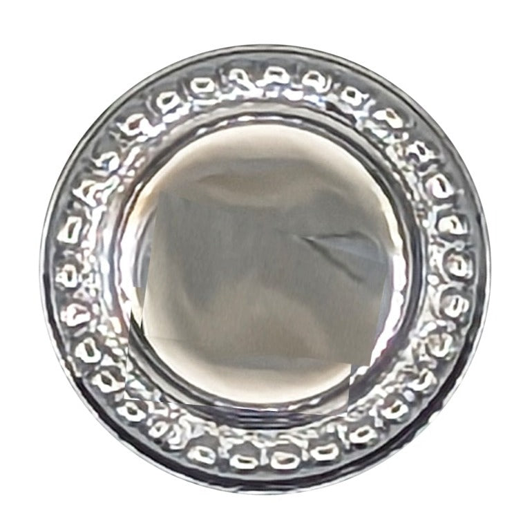 COPPER MOUNTAIN HARDWARE Solid Brass Beaded Round Cabinet & Furniture Knob