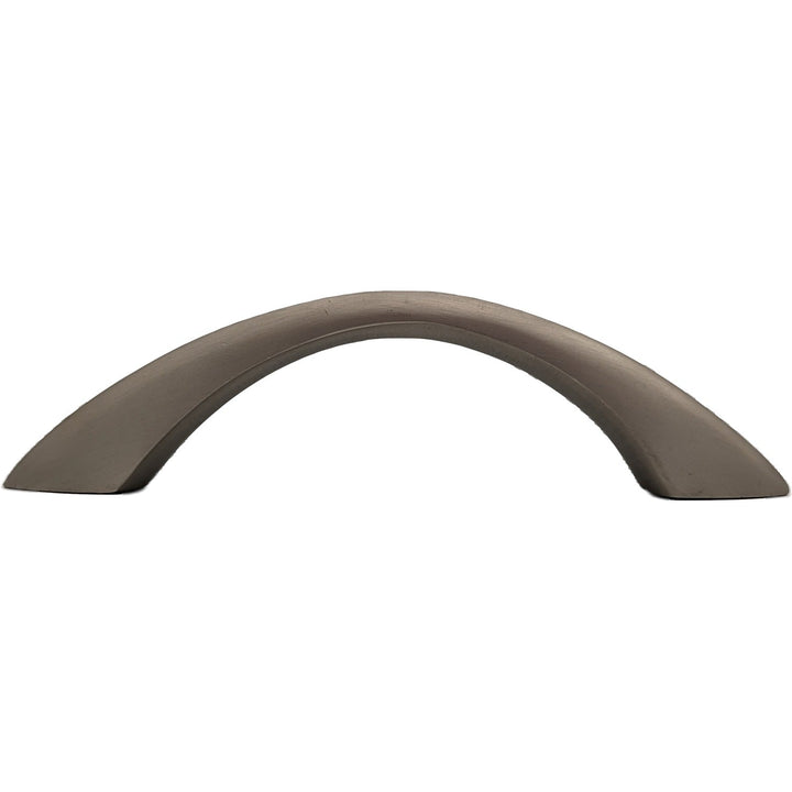 COPPER MOUNTAIN HARDWARE Brass Curved Traditional Cabinet & Furniture Pull