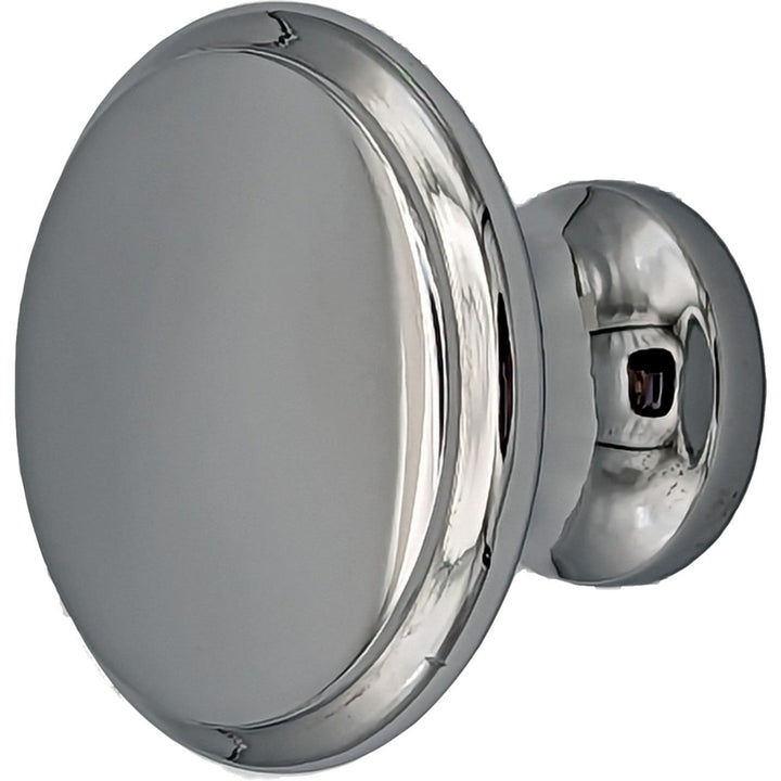 1 1/2 Inch Brass Flat Top Cabinet Knob (Several Finishes Available) COPPER MOUNTAIN HARDWARE