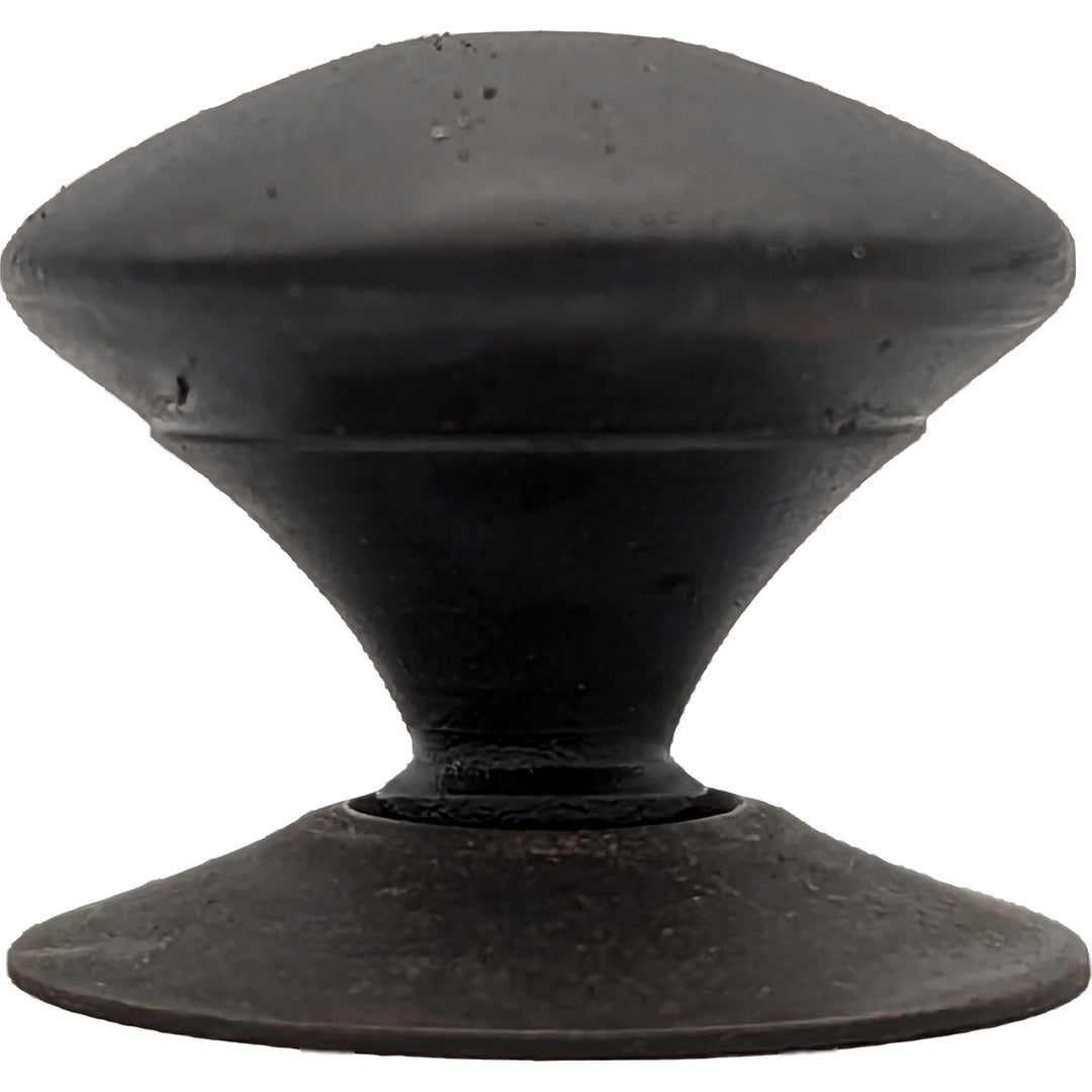 1 Inch Traditional Solid Brass Round Cabinet & Furniture Knob COPPER MOUNTAIN HARDWARE